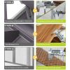 77"Large outdoor chicken coop Wooden chicken coop, duck coop with nest box, bird cage, rabbit cage - waterproof PVC board ( yellow brown gradient 80¬∞